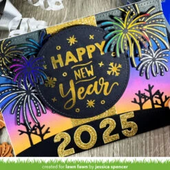 Foiled Sentiments: Happy New Year -Craftora Sale Store 12.30.24 JessicaS4