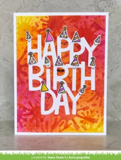 Paint Splatter Background Stencil -Craftora Sale Store AllthePartyHats PaintSplatterBackgroundStencil GiantHappyBirthday KaraPogreba