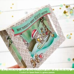 Beachy Christmas 39 Beachy Christmas -Craftora Sale Store BeachyChristmas PeekabooPopUp GraceCamou4