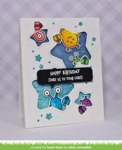 Beam Me Up -Craftora Sale Store BeamMeUp SpeechBubbles OutsideInStitchedStarStackables EliseConstable1