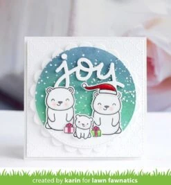 Scripty Joy -Craftora Sale Store BearyHappyHolidays ScriptyJoy KarinAkesdotter