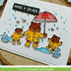 Beary Rainy Day 38 Beary Rainy Day -Craftora Sale Store BearyRainyDay RainySkyStencil EliseConstable2