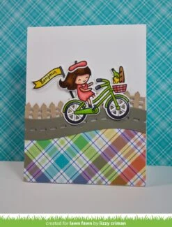 Road Border -Craftora Sale Store BicycleBuiltForYou RoadBorder LittlePicketFence LizzyCriman