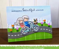 Road Border -Craftora Sale Store BicycleBuiltForYou RoadBorder LittlePicketFence NancyKrueger