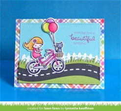 Road Border -Craftora Sale Store BicycleBuiltforYou RoadBorder LittlePicketFence LynnetteKauffman