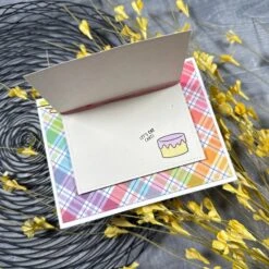 Cake It Easy Add-on -Craftora Sale Store BirthdayCandlesStencil ChariMoss original4