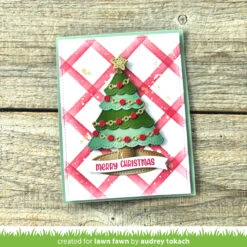 Peppermint Stripes Stencils 12 Peppermint Stripes Stencils -Craftora Sale Store BuildAChristmasTree PeppermintStripeStencil AudreyTokach