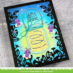 Build-a-drink Mason Jar Add-on: Lantern -Craftora Sale Store BuildADrinkMasonJarAddOnLantern FlowerGardenBackdrop ChariMoss 2