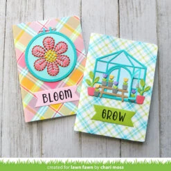 Build-a-greenhouse -Craftora Sale Store BuildAGreenhouse EmbroideryHoopFlowerAdd On ChariMoss 1