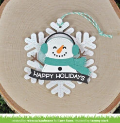Build-a-snowman -Craftora Sale Store BuildASnowman OutsideInStitchedSnowflake RebeccaKaufmann