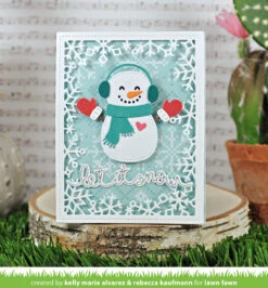 Build-a-snowman -Craftora Sale Store BuildASnowman SnowFlurriesBackdrop KellyAlvarez RebeccaKaufmann