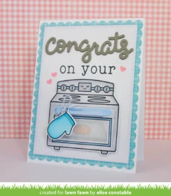 Bun In The Oven -Craftora Sale Store BunInTheOven ScriptyCongrats SprinkledwithJoy EliseConstable1