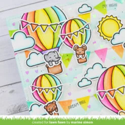Bunting Background Stencils -Craftora Sale Store BuntingBackgroundStencils FlyHigh MarineSimon03
