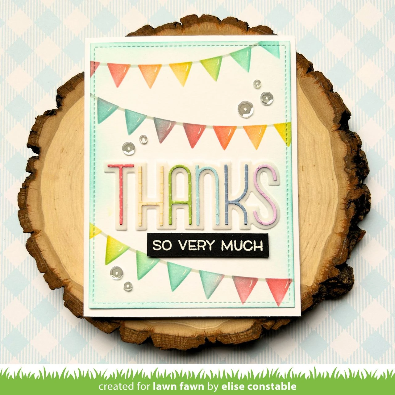 Giant Outlined Thanks 2 Giant Outlined Thanks - Image 2