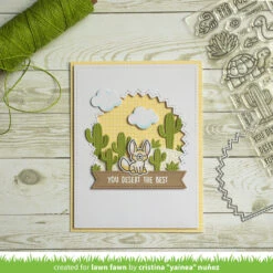 Cactus Hillside Border -Craftora Sale Store CactusHillsideBorder CrittersInTheDesert TaDaDioramaSunburstWindowAddOn Yainea01