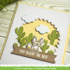 Cactus Hillside Border -Craftora Sale Store CactusHillsideBorder CrittersInTheDesert TaDaDioramaSunburstWindowAddOn Yainea02