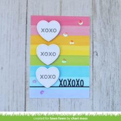 Xoxoxo Line Border - Lawn Fawn 8 Xoxoxo Line Border - Lawn Fawn -Craftora Sale Store CandyHearts XOBorder ChariMoss1 330a20f1 d826 4bce 8882 7d0d2a0da509