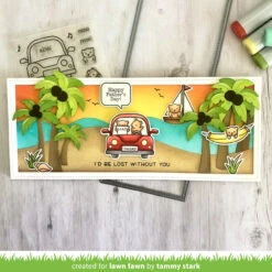 Large Slimline With Sliders -Craftora Sale Store CarCritters Slimline TammyStark1