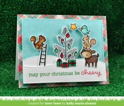Cheery Christmas -Craftora Sale Store CheeryChristmas PerfectlyPlaidChristmas KellyAlvarez