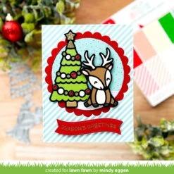 Cheery Deer -Craftora Sale Store CheeryDeerJollyChristmasTree MindyEggen 1