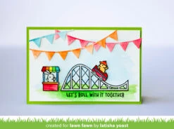 Bunting Borders 15 Bunting Borders -Craftora Sale Store CoasterCritters BuntingBorders LatishaYoast