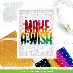 Giant Make A Wish -Craftora Sale Store ConfettiBGHFP Let sCelebrateBackdrop GiantMakeaWish Caly