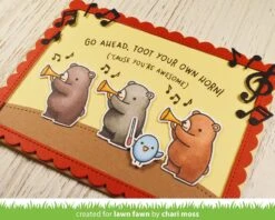 Little Music Notes 9 Little Music Notes -Craftora Sale Store CritterConcert StitchedScallopRectangleFrames LittleMusicNotes ChariMoss2