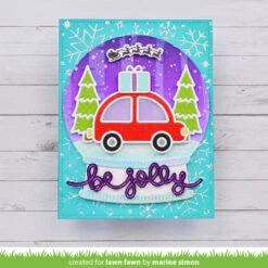 Deck The Car -Craftora Sale Store DeckTheCar BirchTreeStencils WinterBigScriptyWordsHotFoilPlates MarineSimon01