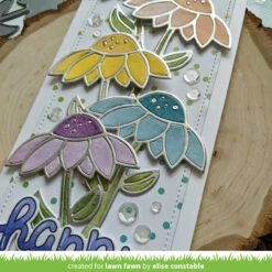 Delightful Daisy -Craftora Sale Store DelightfulDaisy WatercolorWishesRainbow EliseConstable4