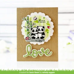 Bamboo Stencils -Craftora Sale Store DoilyHearts ScriptyLoveOutline BambooStencil IHeartPandas MindyEggen1 212dbd9a f91f 4b54 be46 5789da1a7fa5