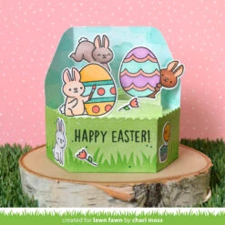 Eggstraordinary Easter -Craftora Sale Store EggstrordinaryEaster CloudBackgroundStencil ChariMoss 1