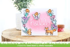 Embroidered Hello -Craftora Sale Store EmbroideredHello FairyFriends ElenaRoussakis