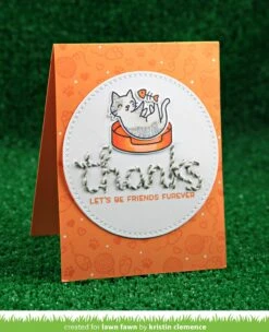 Embroidered Thanks -Craftora Sale Store EmbroideredThanks MeowYouDoin CrossStitchedCircle KristinClemence