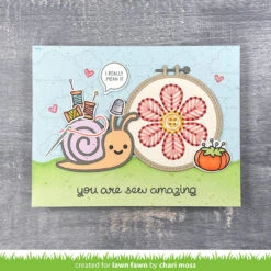 Embroidery Hoop Flower Add-on 13 Embroidery Hoop Flower Add-on -Craftora Sale Store EmbroideryHoopFlowerAddOn GardenSnail ChariMoss 1