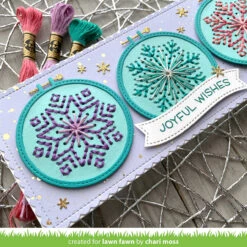 Embroidery Hoop Snowflake Add-on -Craftora Sale Store EmbroideryHoopSnowflakeAdd On ChariMoss 10