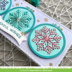 Embroidery Hoop Snowflake Add-on -Craftora Sale Store EmbroideryHoopSnowflakeAdd On ChariMoss 11