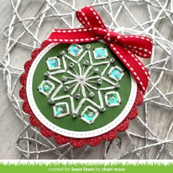 Embroidery Hoop Snowflake Add-on -Craftora Sale Store EmbroideryHoopSnowflakeAdd On ChariMoss 17