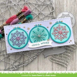 Embroidery Hoop Snowflake Add-on -Craftora Sale Store EmbroideryHoopSnowflakeAdd On ChariMoss 8
