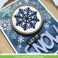 Embroidery Hoop Snowflake Add-on -Craftora Sale Store EmbroideryHoopSnowflakeAdd On EliseConstable3