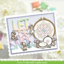 Embroidery Hoop Snowflake Add-on -Craftora Sale Store EmbroideryHoopSnowflakeAddOn GraceCamou1