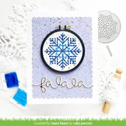 Embroidery Hoop Snowflake Add-on -Craftora Sale Store EmbroideryHoopSnowflake Caly