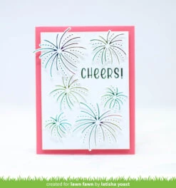 Fireworks Hot Foil Plates -Craftora Sale Store FireworksHotFoil LatishaYoast