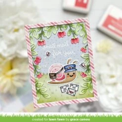 Garden Snail -Craftora Sale Store FlowerGardenBackdropDies GraceCamou2