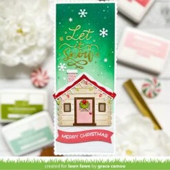 Foiled Sentiments: Let It Snow -Craftora Sale Store FoiledSentimentsLetItSnow GraceCamou2