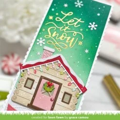 Foiled Sentiments: Let It Snow -Craftora Sale Store FoiledSentimentsLetItSnow GraceCamou3