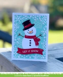 Frosties -Craftora Sale Store Frosties BuildASnowman SnowFlurriesBackdrop LynnetteKaufmann