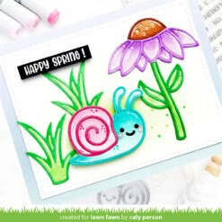 Garden Snail -Craftora Sale Store GardenSnail Henry sBuildASentimentSpring RainbowEverAfter Caly2
