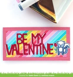 Giant Be My Valentine -Craftora Sale Store GiantBeMyValentine MelissaMann 01