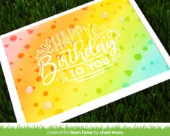 Giant Birthday Messages -Craftora Sale Store GiantBirthdayMessages ConfettiStencils ChariMoss2