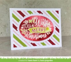 Giant Holiday Messages -Craftora Sale Store GiantHolidayMessages PeppermintStripeBackdrop KaraPogreba